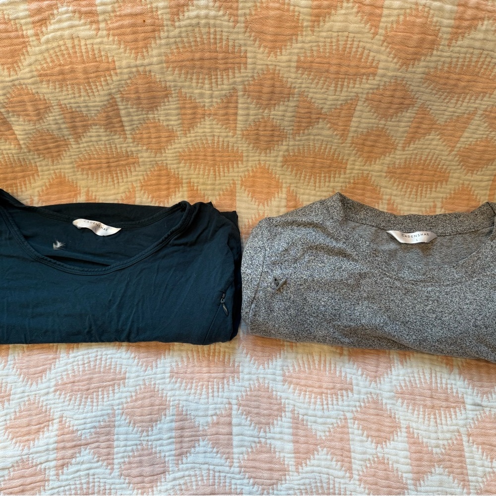 Cadenshae Nursing Activewear - short and long sleeve